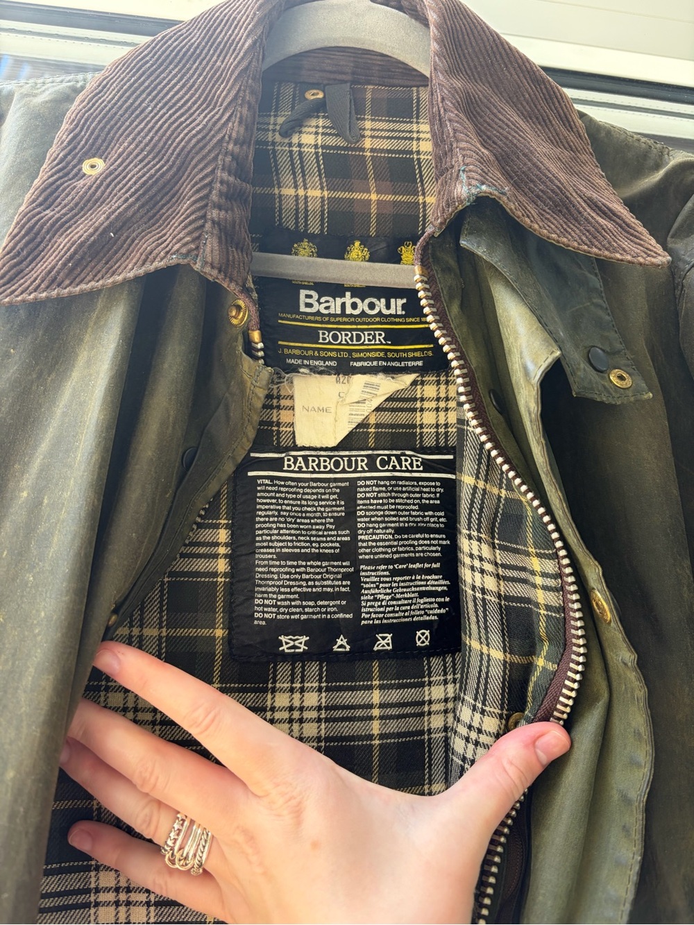 Barbour Waxed Jacket - Picture 2 of 5